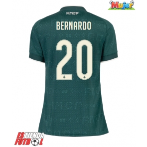 Real Madrid Bernardo Silva #20 Segunda Equipación Mujer 2026-27 Manga Corta